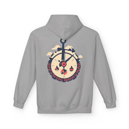 Geared to the Times Anchored to the Rock Hoodie - Tseva Clothing Co.