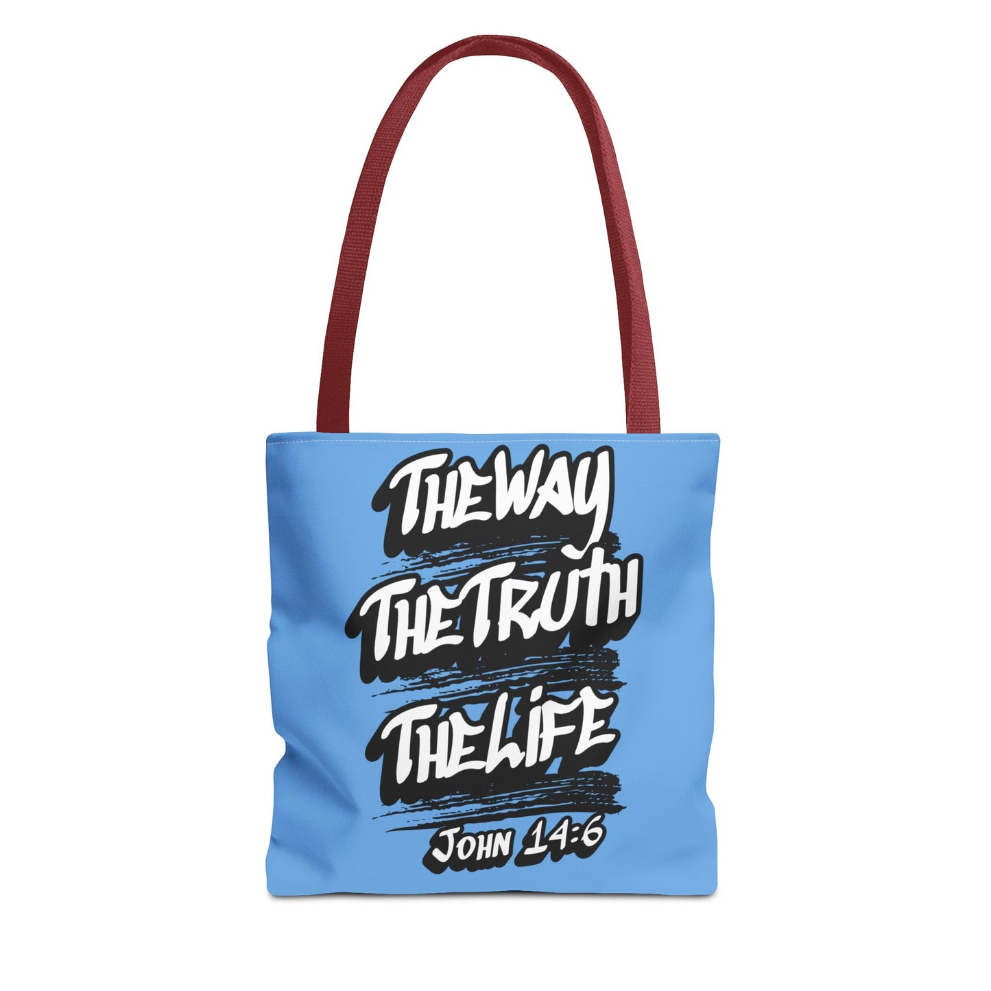 "The Way The Truth The Life" John 14:6 Canvas Tote