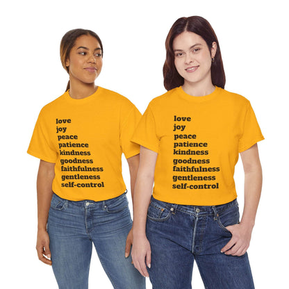 Fruit of the Spirit Soft T-Shirt - Tseva Clothing Co.