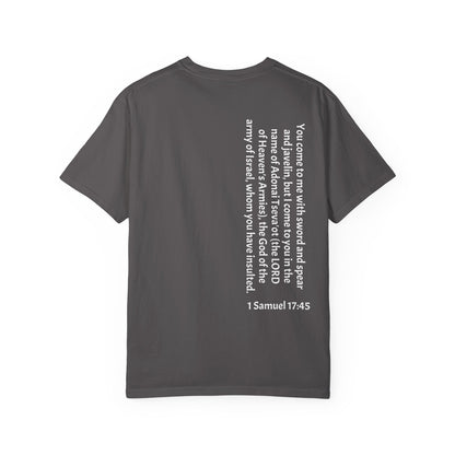 Tseva Clothing Branded T-Shirt - Dark 1 Samuel 17:45 Heaven's Army