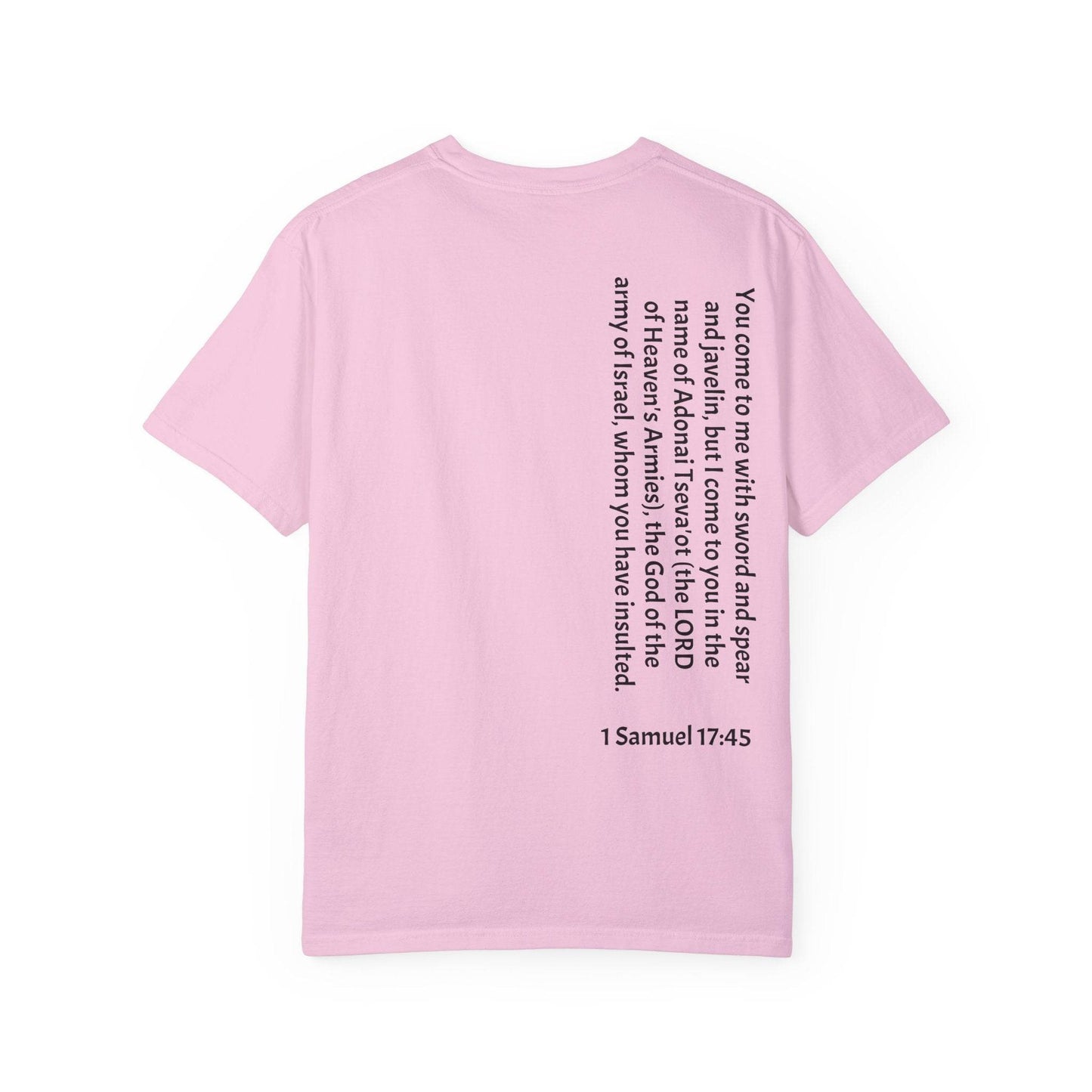 Tseva Clothing Branded T-Shirt- Light 1 Samuel 17:45 - Tseva Clothing Co.