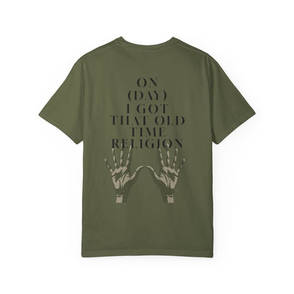Personalized 'Old Time Religion' Custom Day of the Week and Year