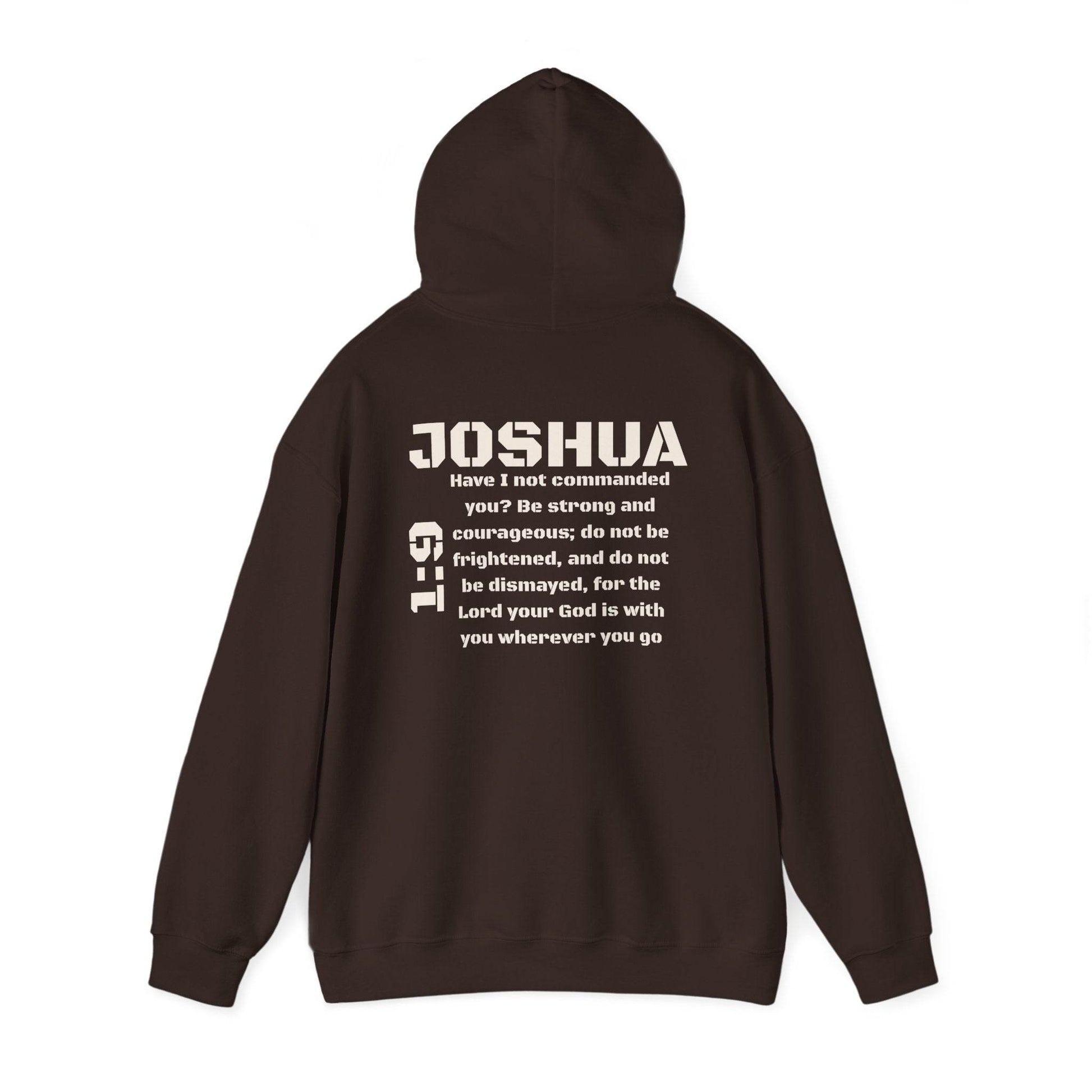 Joshua 1:9 Oversized Fleeced Hoodie - Tseva Clothing Co.