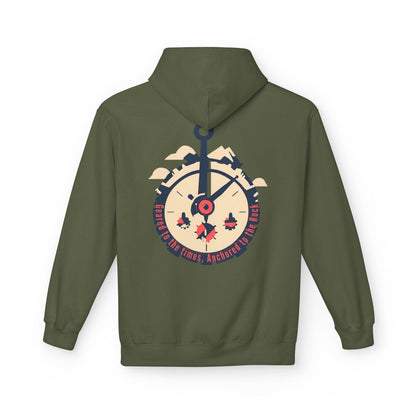 Geared to the Times Anchored to the Rock Hoodie - Tseva Clothing Co.