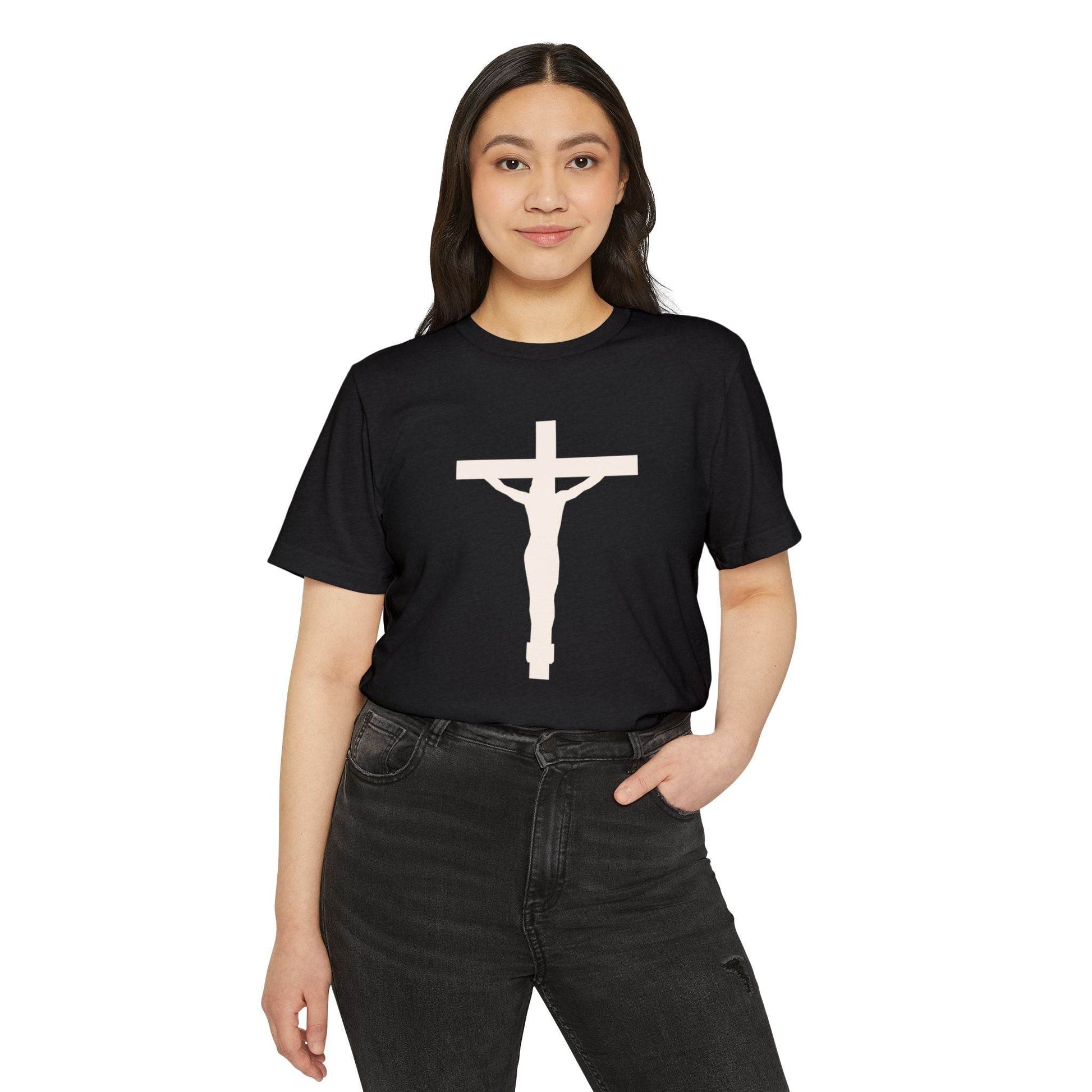Classic Crucifix T-Shirt - Eco-Friendly - Tseva Clothing Co.