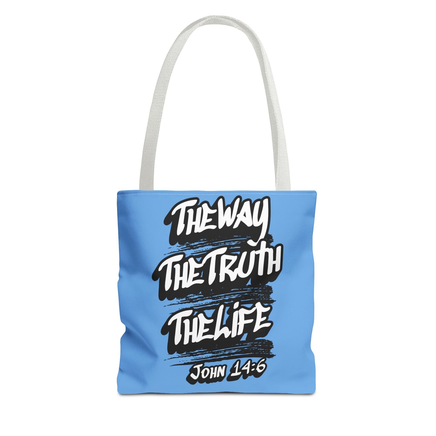 "The Way The Truth The Life" John 14:6 Canvas Tote