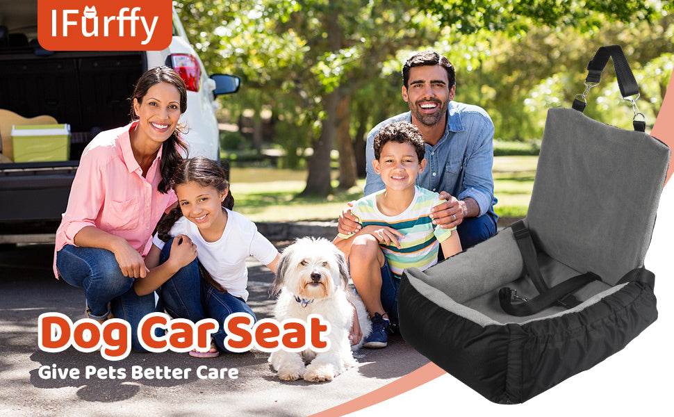 Single Pet Car Seat - For Small & Medium Dogs - Tseva Clothing Co.